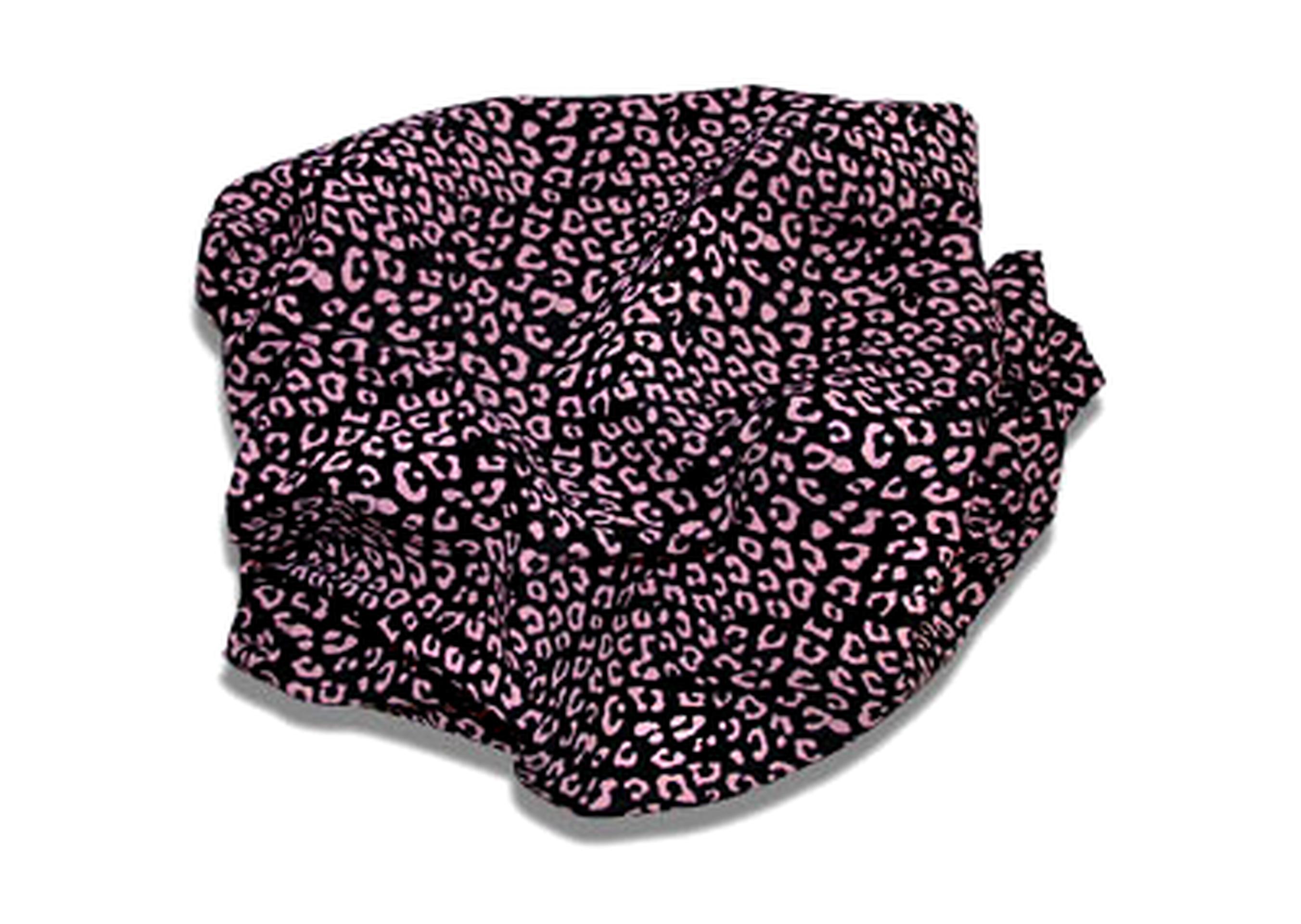 Декоративная кожа Леопард розовый фотография.